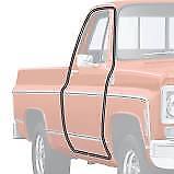 73-87 Chevy/GMC Truck Deluxe Press On Door Gaskets Weatherstrip Seals