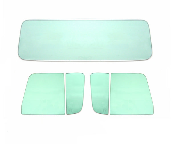 55-59 Chevy Truck Green Tinted Temped Glass Kit
