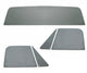 67-72 Chevy Truck 5PC Gray Tinted Tempered Glass Kit