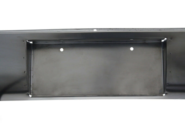 55-87 Chevy/GMC C10 Truck Stepside Rear Roll Pan with Lic Plate