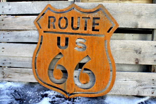 Route 66 Garage Sign