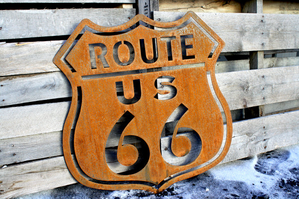 Route 66 Garage Sign