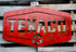 1963-1981 Red & Rusted Patina Texaco Gas Station Garage Sign
