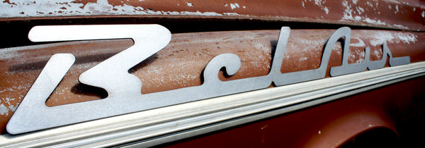 1955-1957 Chevy Bel Air Script Emblem