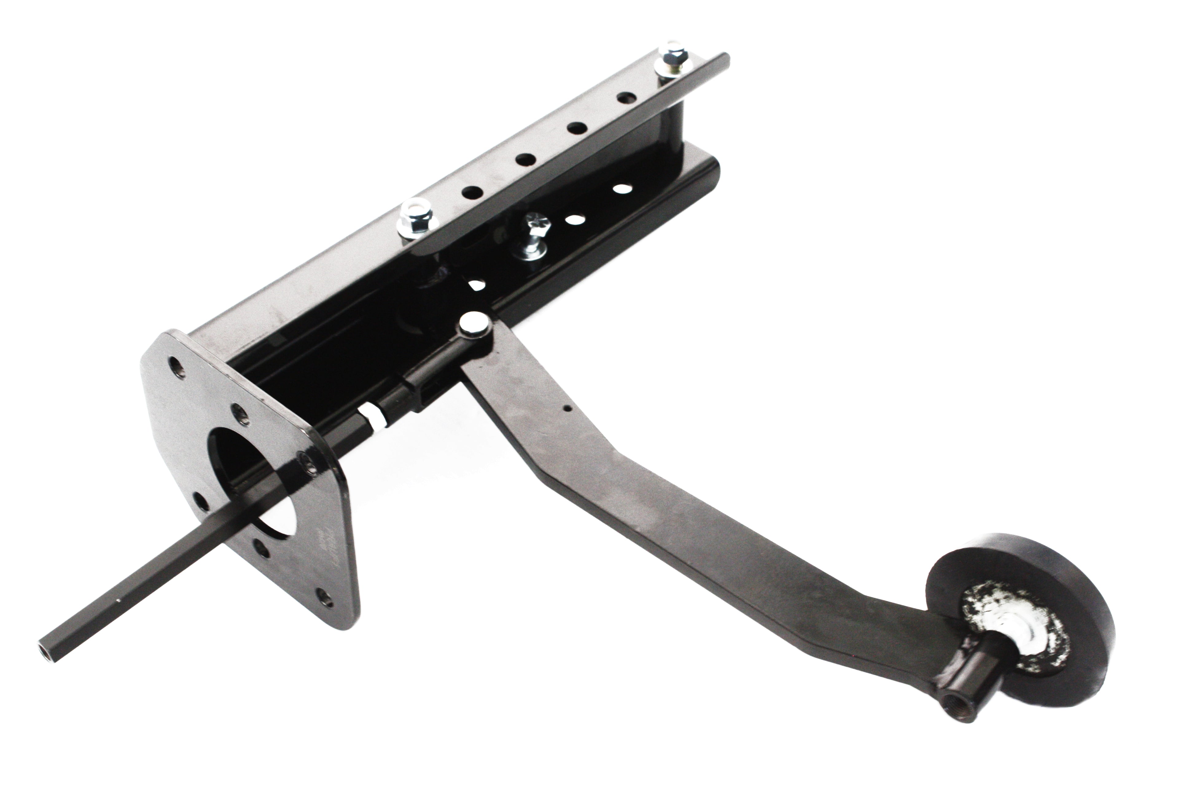 hydraulic brake pedal Universal Under Dash Brake Pedal Chrome Master Cylinder Booster Prop V