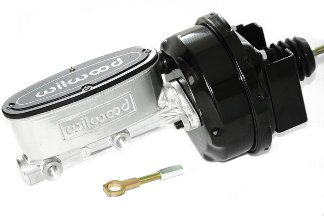 64-66 Ford Mustang Polished Wilwood Master Cylinder Black 7