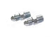 (2) -3 to 1/8" NPT Straight Steel Adapter Fitting