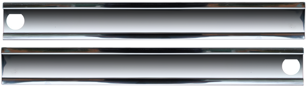 85-87 Chevy C10 Truck Plastic Grille with Stainless Molding & Dual Headlight Bezels