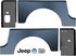 87-95 Jeep Wrangler YJ LH & RH Side Side Quarter & Rear Corner Tail Light Panels