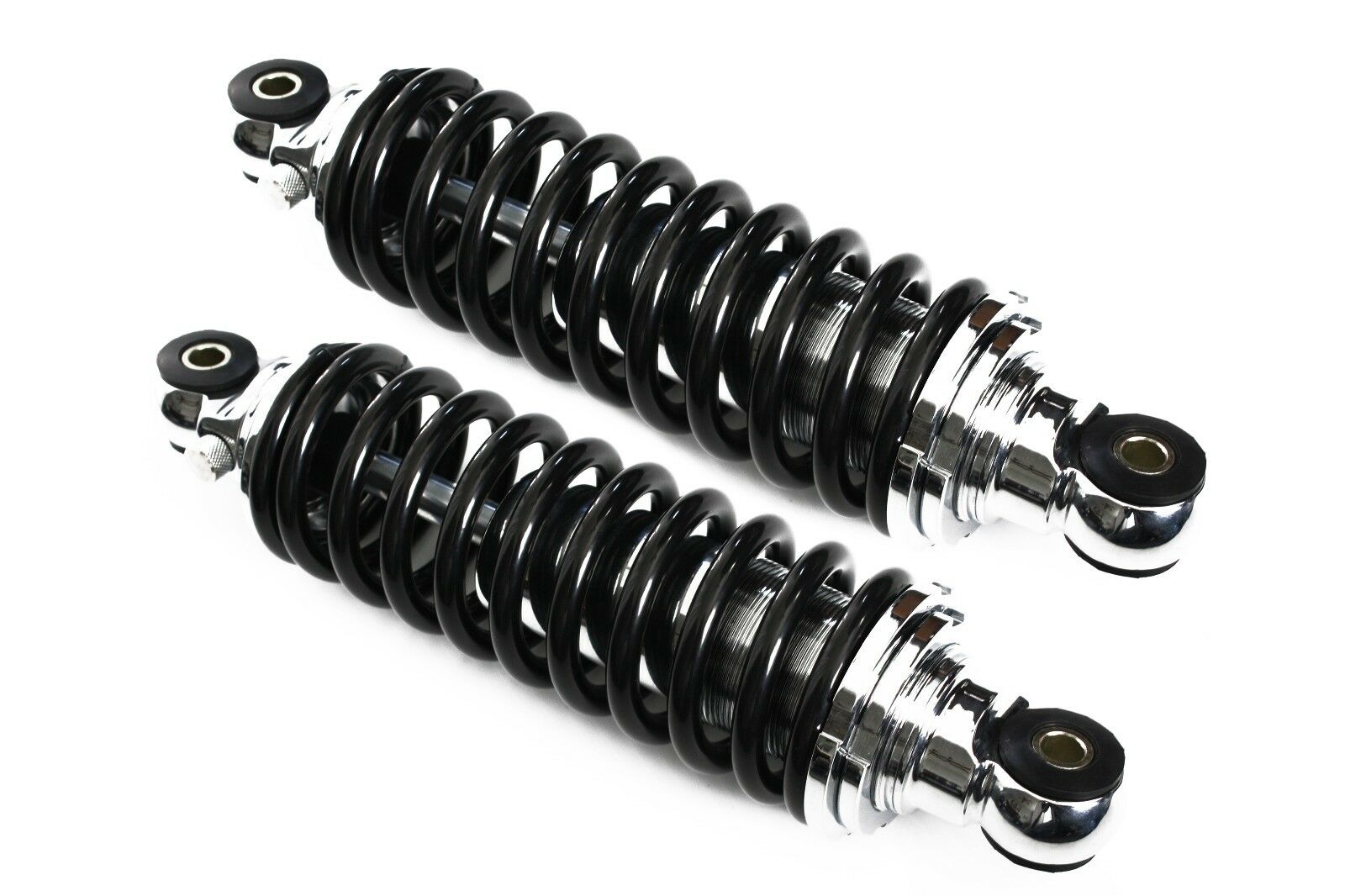 Universal Chrome Aluminum Coil Over Shocks Adjustable Valving 350lb St ...