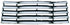 47-53 Chevy Pickup Truck Chrome Grille Assembly with Painted Black Brackets