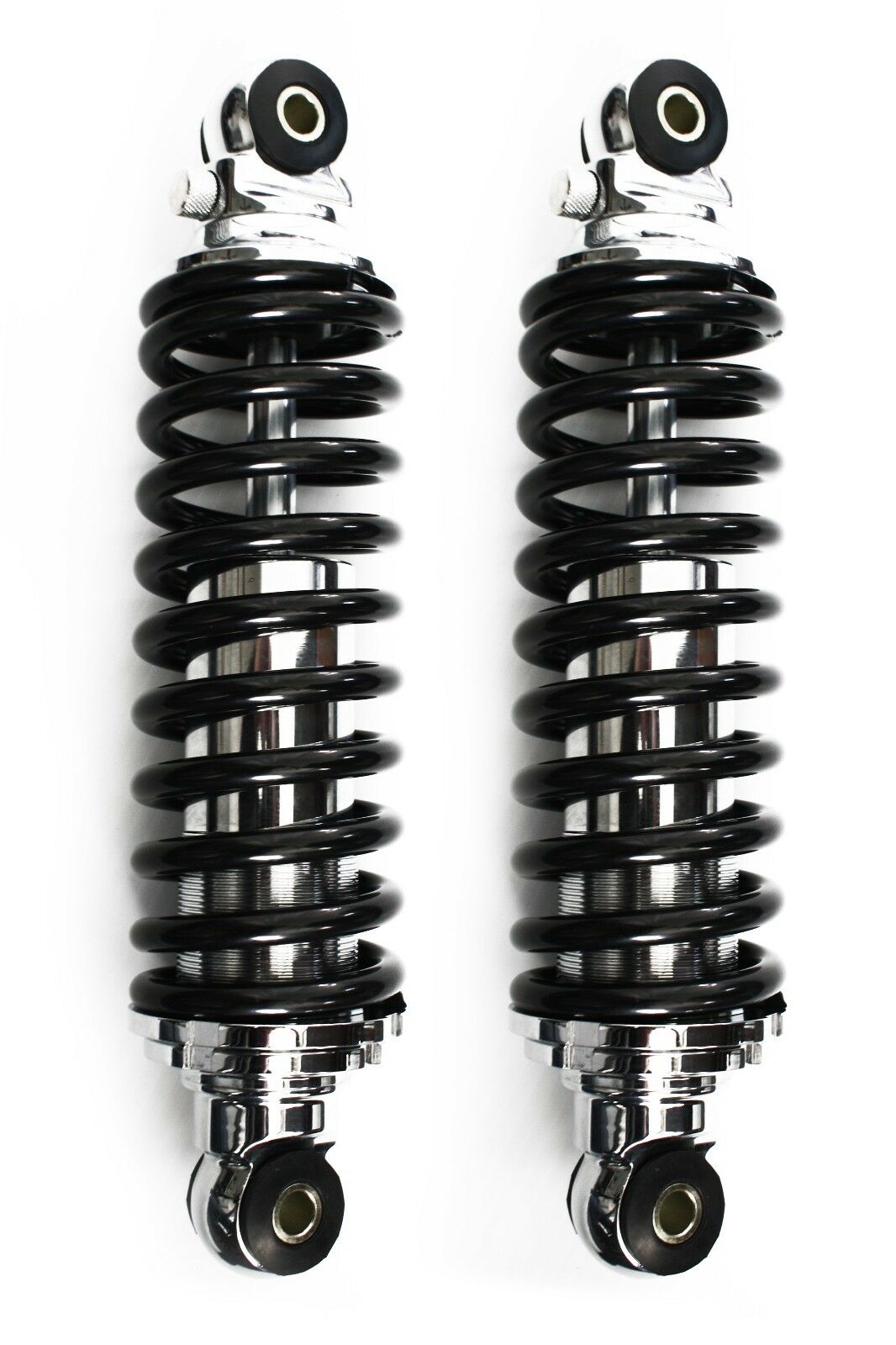 Universal Chrome Aluminum Coil Over Shocks Adjustable Valving 350lb St ...