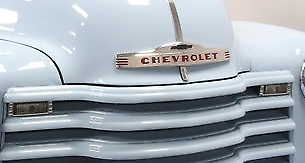 47-53 Chevy Advance Design Truck Chrome Hood Emblem