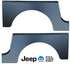 81-95 Jeep CJ-7 & Wrangler YJ LH & RH Side Full Rear Quarter Panels