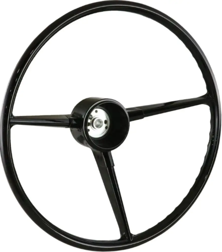 67-68  Chevy/GMC C10 Truck Black 17" Original Steering Wheel