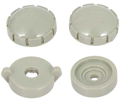 54-55 Chevy/GMC Truck Gray Radio Switch Knobs (Set)