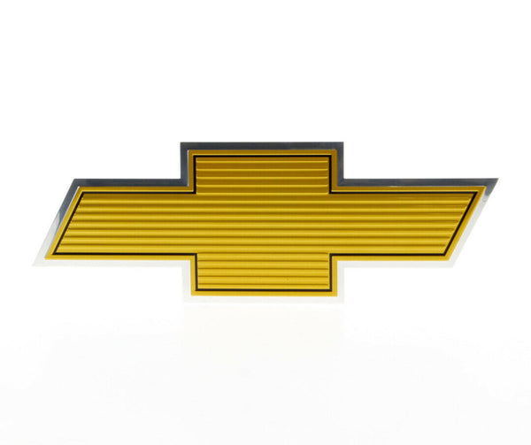 1980 Chevrolet C/K Pickup Truck Gold Foil Bowtie Grille Sticker Emblem
