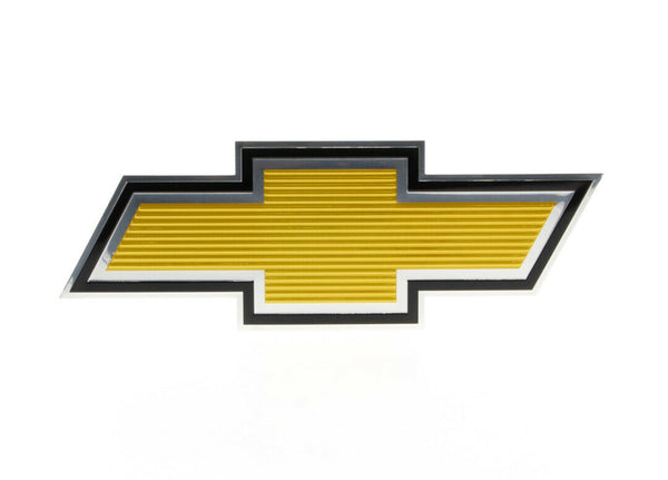 73-74 Chevrolet C/K Pickup Truck Gold Foil Bowtie Grille Sticker Emblem