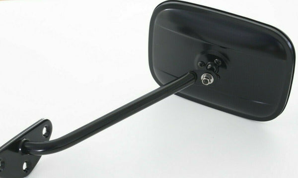 67-72 Chevy C/K Truck Driver Side View Black Door Mirrors & Arm