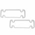 71-72 Chevy/GMC C10 Truck Front Bumper Parking Light Turn Signal Lens Gaskets