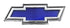 69-70 Chevy C10/K10 Truck Blue Hood Bow-Tie Emblem