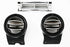 67-72 Chevy/GMC C10 Truck Chrome Round A/C Side & Center Vents Air Conditioning