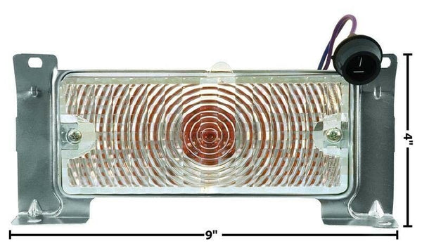 69-70 Chevy C10 Truck Front LH/RH Grille Turn Signal Light Parking Lamp Assembly