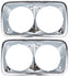 67-72 GMC C10 Truck LH/RH Driver & Passeneger Aluminum Headlight Bezels Pair