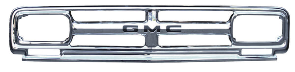 1967 GMC C/K Truck Premium Chrome Aluminum Outer Grill Shell with Lettering