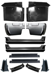 67-72 Chevy/GMC C10 Truck Black Paintable Custom Smoothie Front Bumper