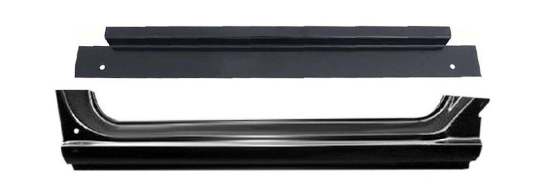 C10 Rocker Panel Install 67-72 Chevy/GMC C10 Truck RH Passenger Side Full Rocker Panel with Inn ...