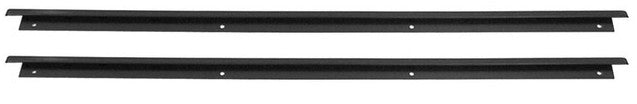 67-72 Chevy/GMC Pickup Truck Black Upper Door Panel Trim PAIR ...