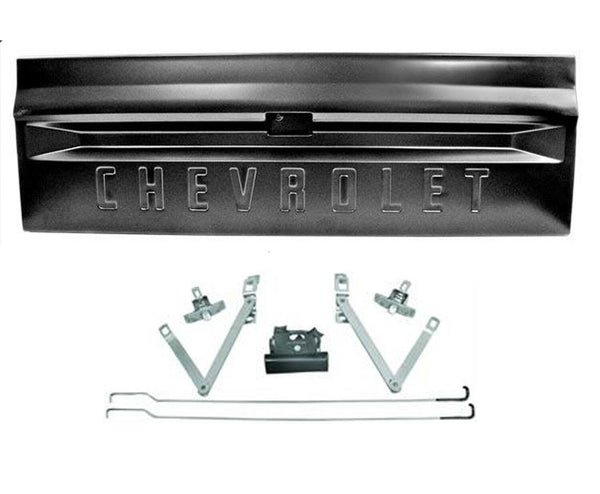 67-72 Chevy C10 Truck Fleetside Tailgate with CHEVROLET Lettering Complete Kit