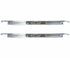 67-72 Chevy C10 Truck Polished Stainless Bowtie Door Sill Scuff Plates Pair
