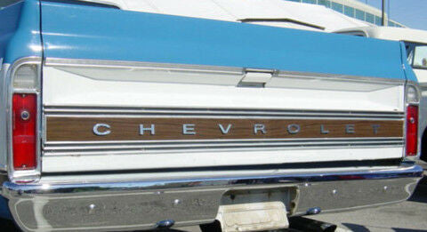67-72 Chevy C10 Truck Chrome Plated Rear Fleetside Bed Bumper
