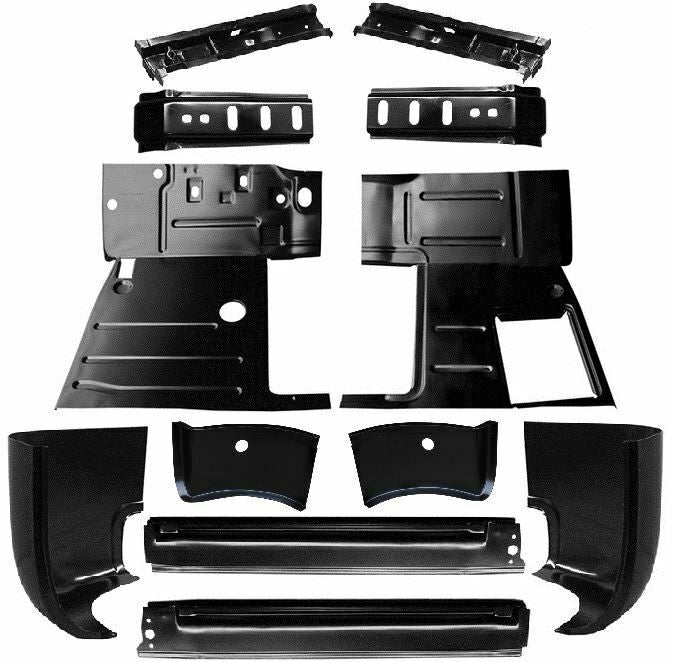 Inner Cab Corner Patch Panels – LH & RH Sides For 1947-1954 Chevy/GMC Trucks