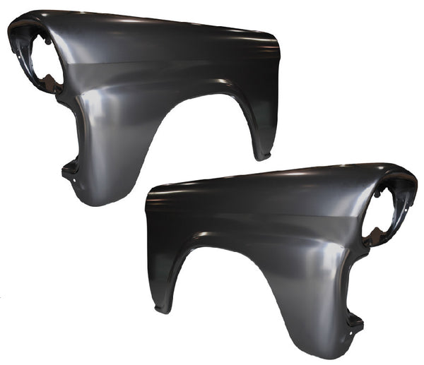 58-59 Chevy Pickup Truck Front LH & RH Side Fenders (Pair) **Restoration Grade**
