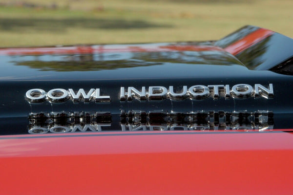 Cowl Induction Hood Emblems Set Chevy Chevelle Camaro Nova C10 Truck