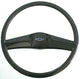 69-72 Chevy C10 Truck Black Custom 15" Steering Wheel Kit with Horn Button