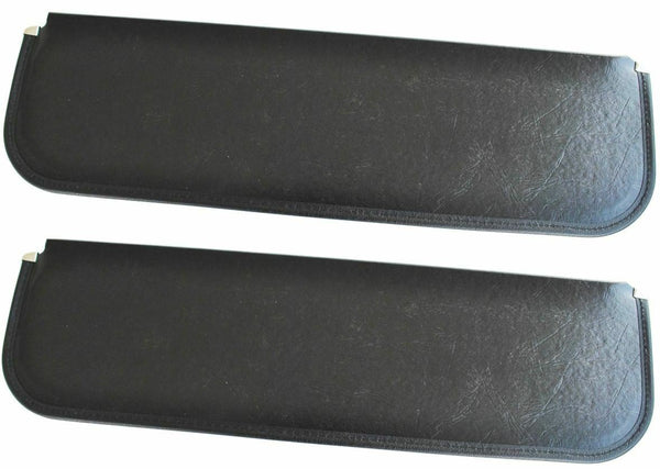 47-59 Chevy/GMC Truck Black Sunvisor Pad Set RH & LH Pair