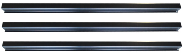 54-87 Chevy/GMC Truck Stepside Bed No Holes Drill-to-Fit Cross Sill Set of 3